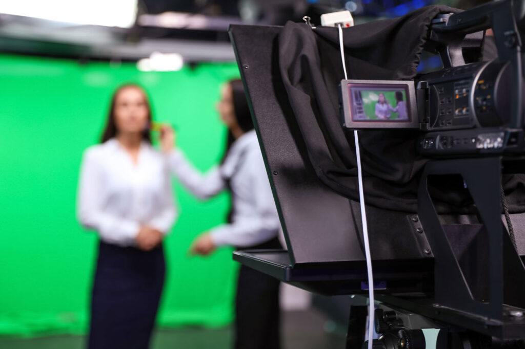 Every Production - Capabilities - Broadcast (Makeup Prep Green Screen)